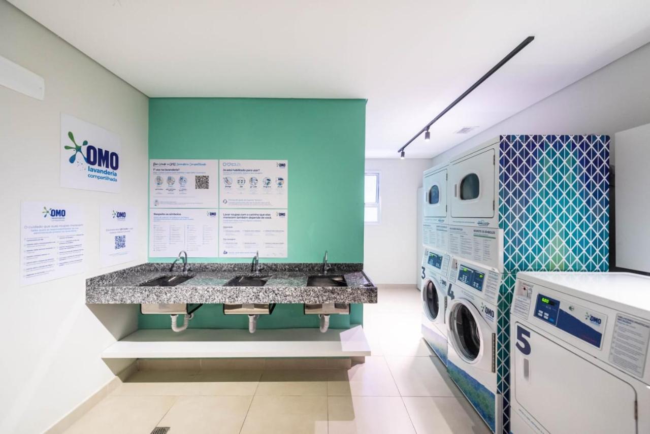 92B Apto Confortavel Prox Ao Bras - Piscina E Academia Sao Paulo Bagian luar foto