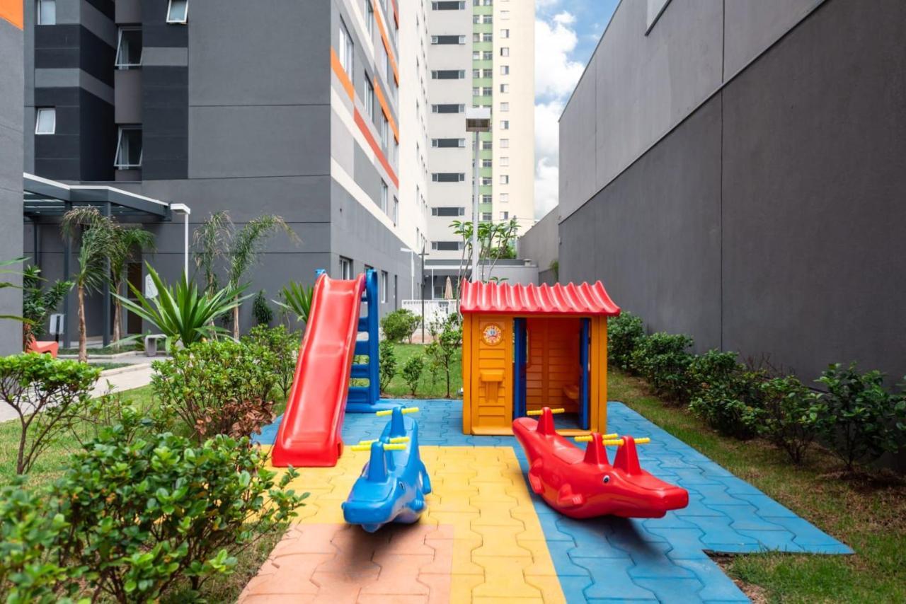 92B Apto Confortavel Prox Ao Bras - Piscina E Academia Sao Paulo Bagian luar foto